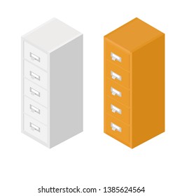 Library or archive reference card catalog. Database, knowledge base concept