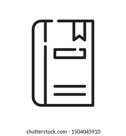 Library Book Education Vector Icon