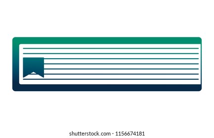 library book isolated icon