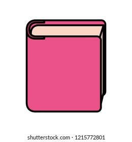 library book isolated icon
