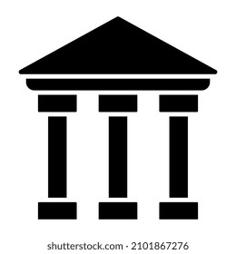 Bibliotheksbausymbol im Premium-Design


