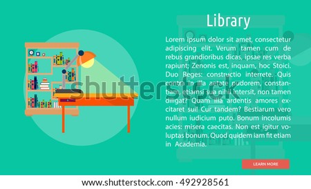 Library Conceptual Banner
