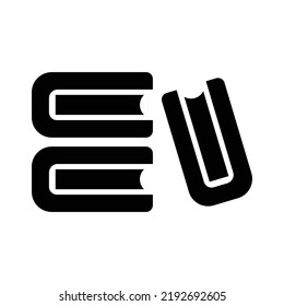 Library Icon book Vector illustration