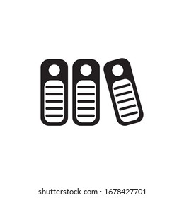 LIBRARY ICON , BOOKSTORE ICON VECTOR