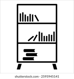 Library Icon Element For Design