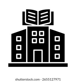 Library Icon Element For Design
