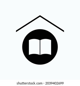 Library Icon. Science, Reference Symbol  - Vector.