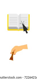 Library icon set