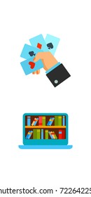Library icon set