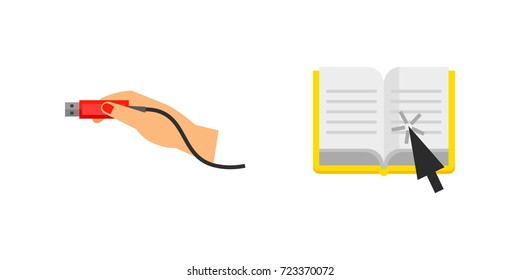 Library icon set