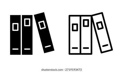 Símbolo del icono de la Biblioteca para los App y los Sitios web