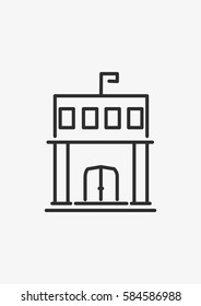 Library icon, Vector