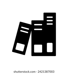 Library icon vector. education icon vector