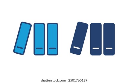 Library icon vector. education icon vector