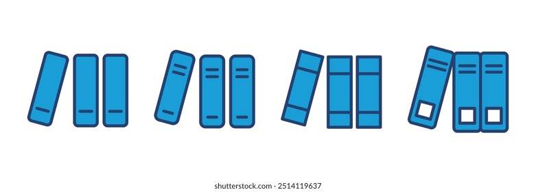 Library icon vector. education icon vector