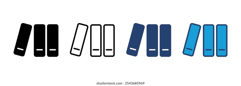 Library icon vector. education icon vector