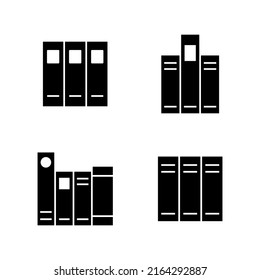 Vector de icono de biblioteca. signo y símbolo de educación