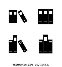 Vector de icono de biblioteca. signo y símbolo de educación