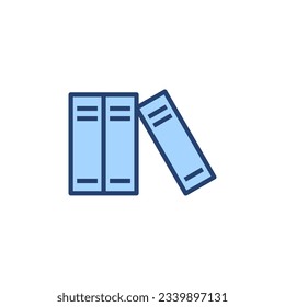 Library icon vector. education sign and symbol