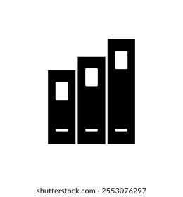 Library icon vector. education sign and symbol
