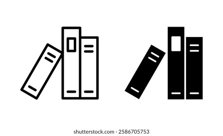 Library icon vector. education sign and symbol