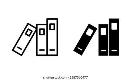Library icon vector. education sign and symbol