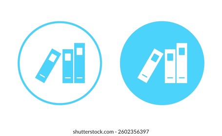 Library icon vector. education sign and symbol