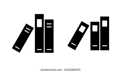 Library icon vector. education sign and symbol