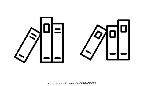 Library icon vector. education sign and symbol