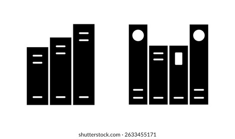 Library icon vector. education sign and symbol
