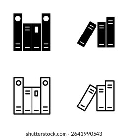 Library icon vector. education sign and symbol