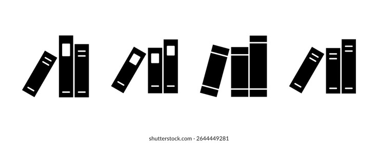 Library icon vector. education sign and symbol