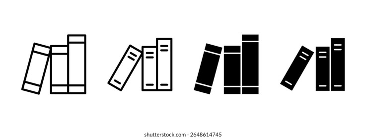 Library icon vector. education sign and symbol
