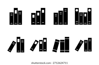 Library icon vector. education sign and symbol