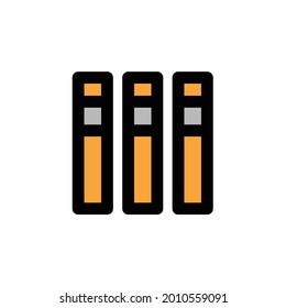 Library icon, vector eps 10