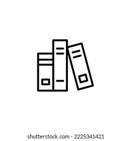 Library icon vector illustration. education sign and symbol