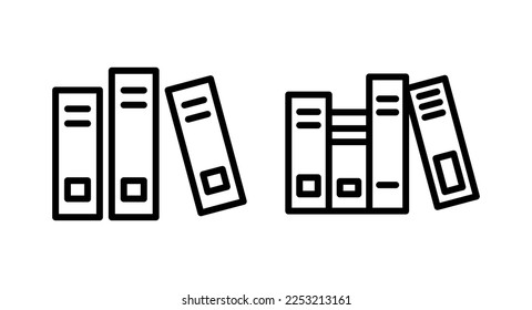 Library icon vector illustration. education sign and symbol