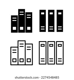 Library icon vector illustration. education sign and symbol
