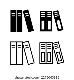Library icon vector illustration. education sign and symbol