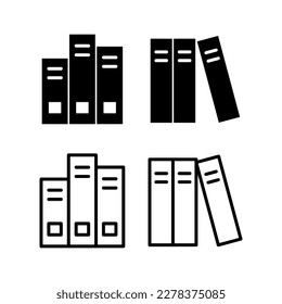 Library icon vector illustration. education sign and symbol