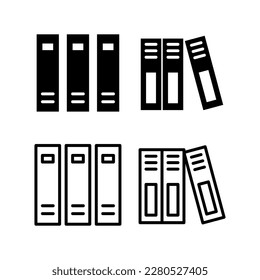Library icon vector illustration. education sign and symbol