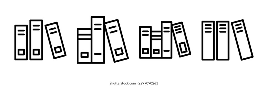 Library icon vector illustration. education sign and symbol