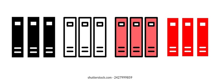 Library icon vector illustration. education sign and symbol