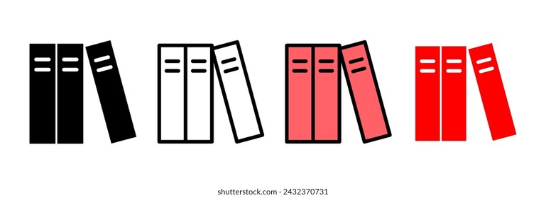 Library icon vector illustration. education sign and symbol