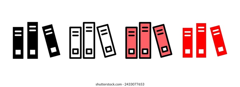 Library icon vector illustration. education sign and symbol