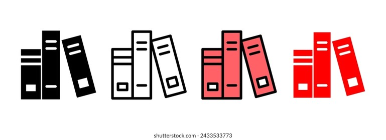 Library icon vector illustration. education sign and symbol
