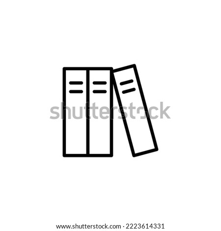 Library icon vector illustration. education sign and symbol
