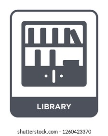 library icon vector on white background., library simple element illustration