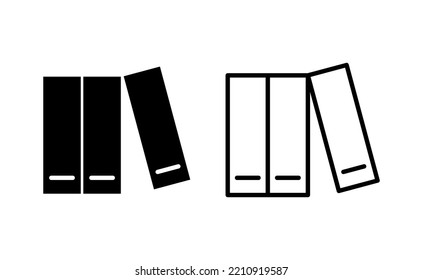 Library icon vector for web and mobile app. education sign and symbol