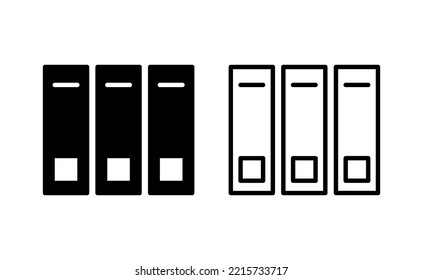 Library icon vector for web and mobile app. education sign and symbol
